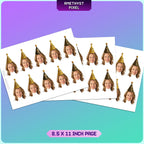 40th Birthday Cupcake Toppers